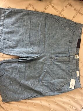 GAP Light Blue Women's Bermuda Shorts